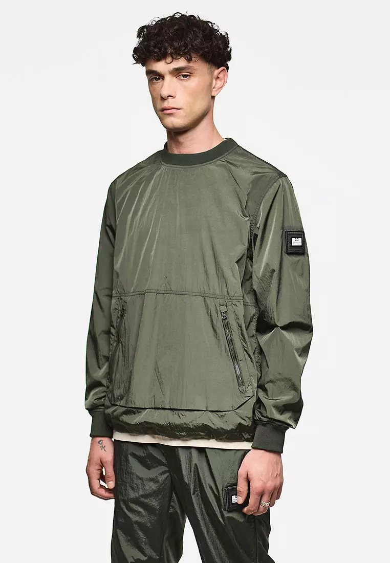 MENS BLACK FOREST KRAMER PARACHUTE CREW OVERTOP