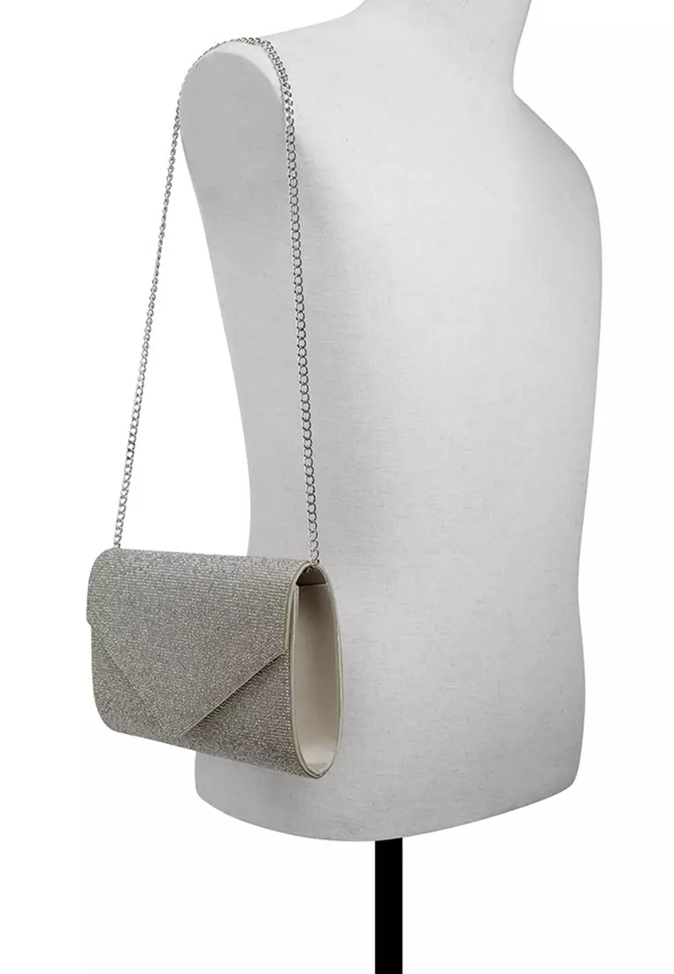 Aldo silver clearance clutch