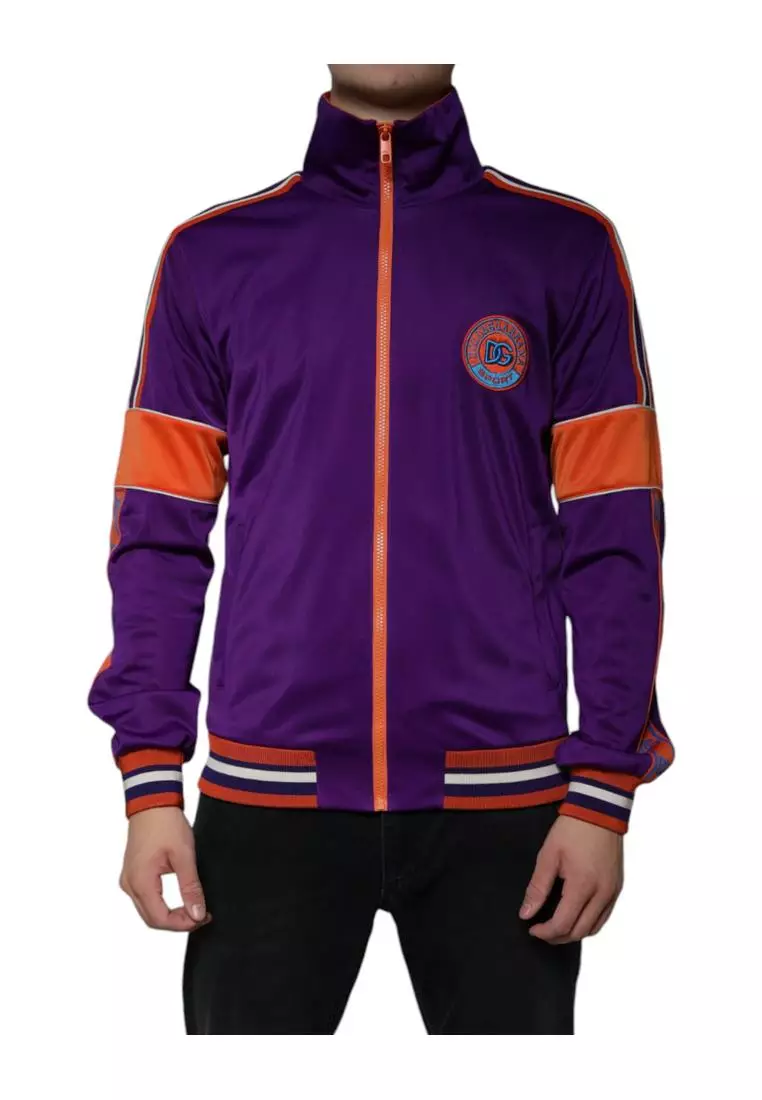 Buy Dolce & Gabbana Men Sport Track Jacket Orange Men 2025