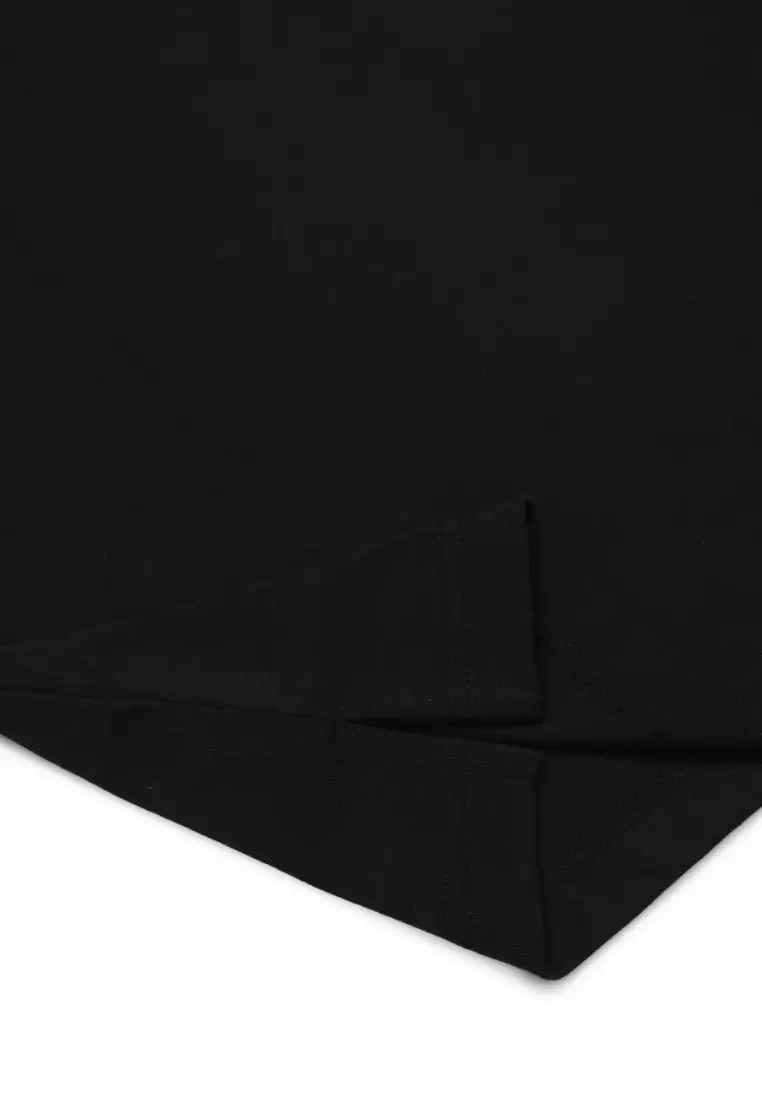 POLICE Polo Shirt Salur Bordir Cotton Premium Tebal Pria 553040