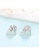 Rouse silver S925 Bright Triangle Stud Earrings 0D177AC964A714GS_2