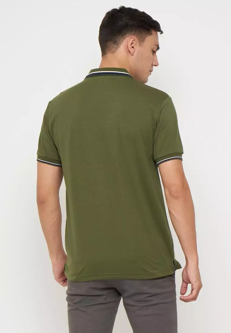 Matsuda Kaus Kerah Pria Polo Shirt Chino