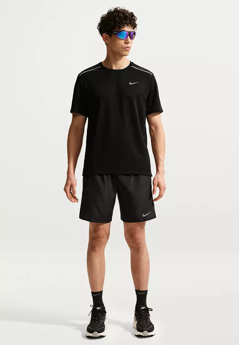 Miler Men's Dri-FIT UV-Protection Short-Sleeves Running Top