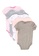 Milliot & Co. pink Gesicca Girls Newborn Bodysuits 14B6BKAE955D54GS_2