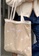 Sunnydaysweety beige Simple Embroidered Letters One Shoulder Tote Bag Ca22032115KI 1B610ACFFA1490GS_2