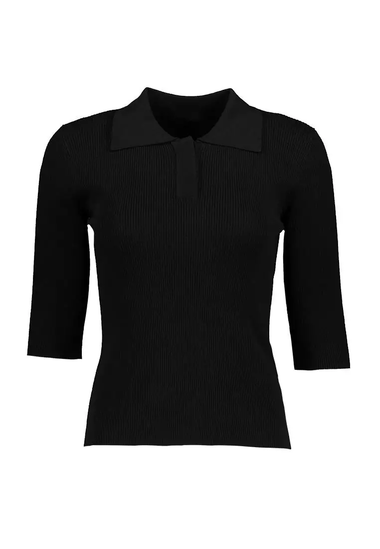 Buy Kashieca Kashieca x Rhett Eala Women's Elbow Sleeve Polo Shirt 2023 Online ZALORA Philippines