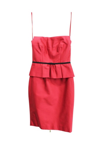 Dsquared2 red dsquared2 Strapless Elegant Red Cocktail Dress 633A0AADCB408EGS_1