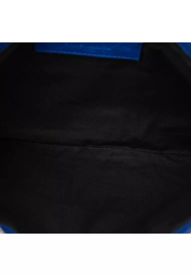 Pre-Loved Balenciaga Lambskin Motocross Classic Clip M Clutch