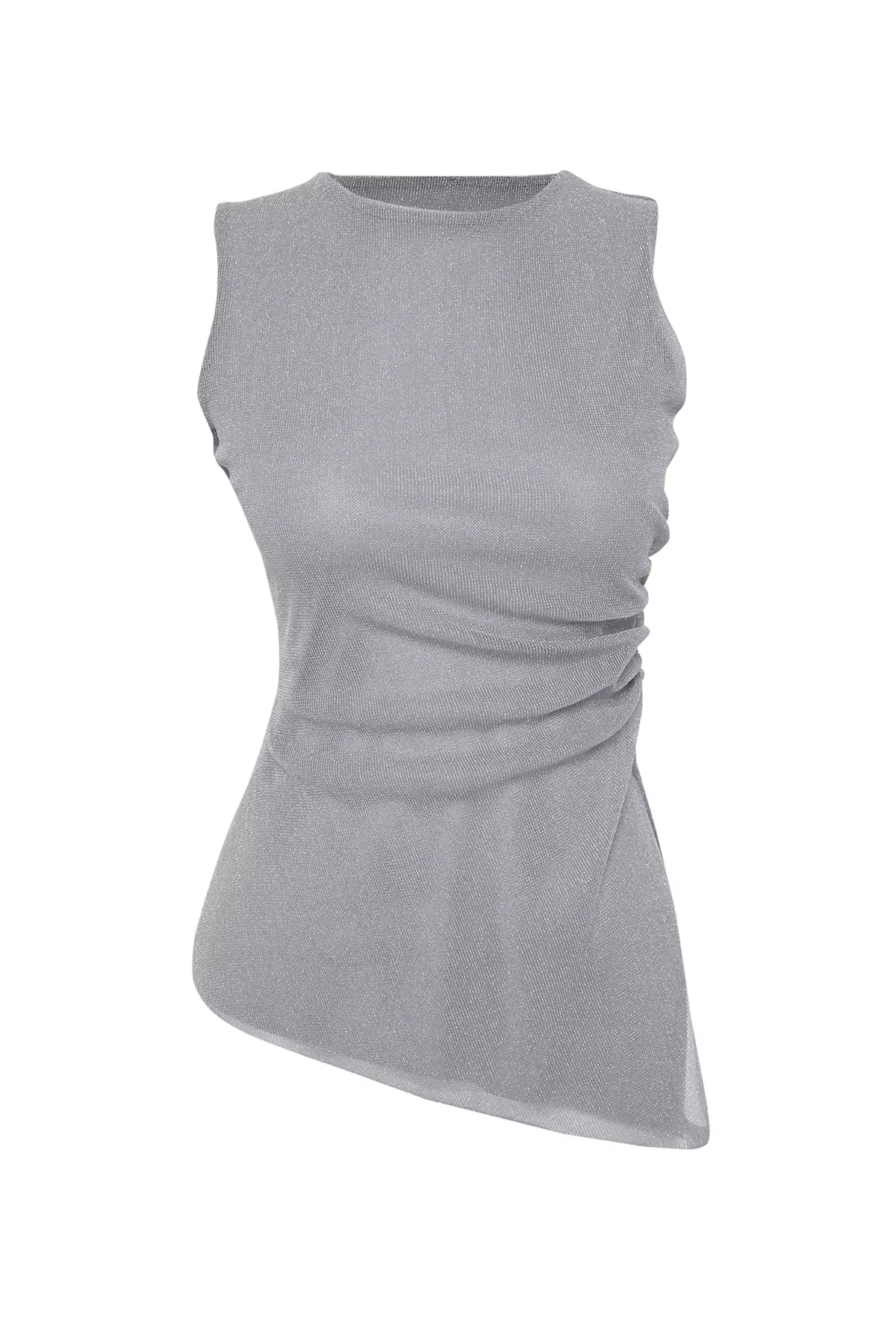 Sleeveless Ruched Top