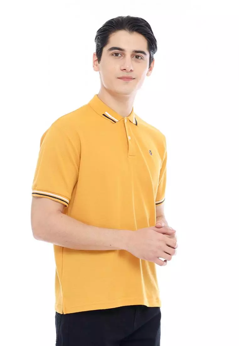 MATSUDA Kaos Polo Shirt Pria Kerah Fukui