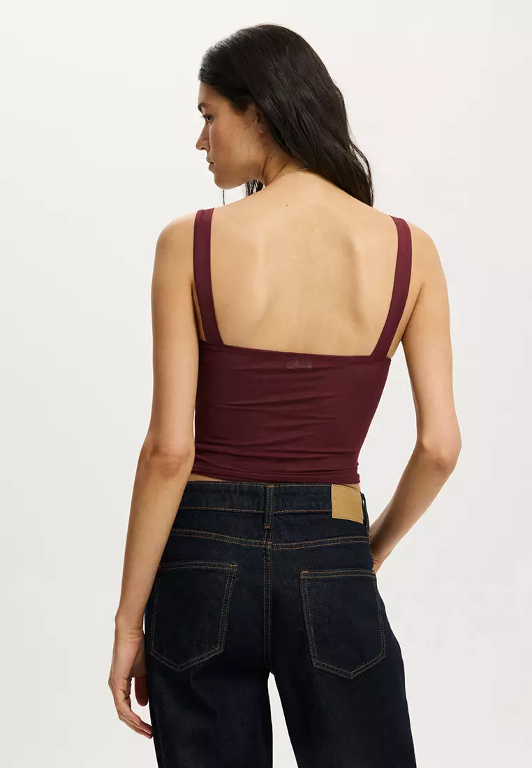 Brooke Mesh Cami Top