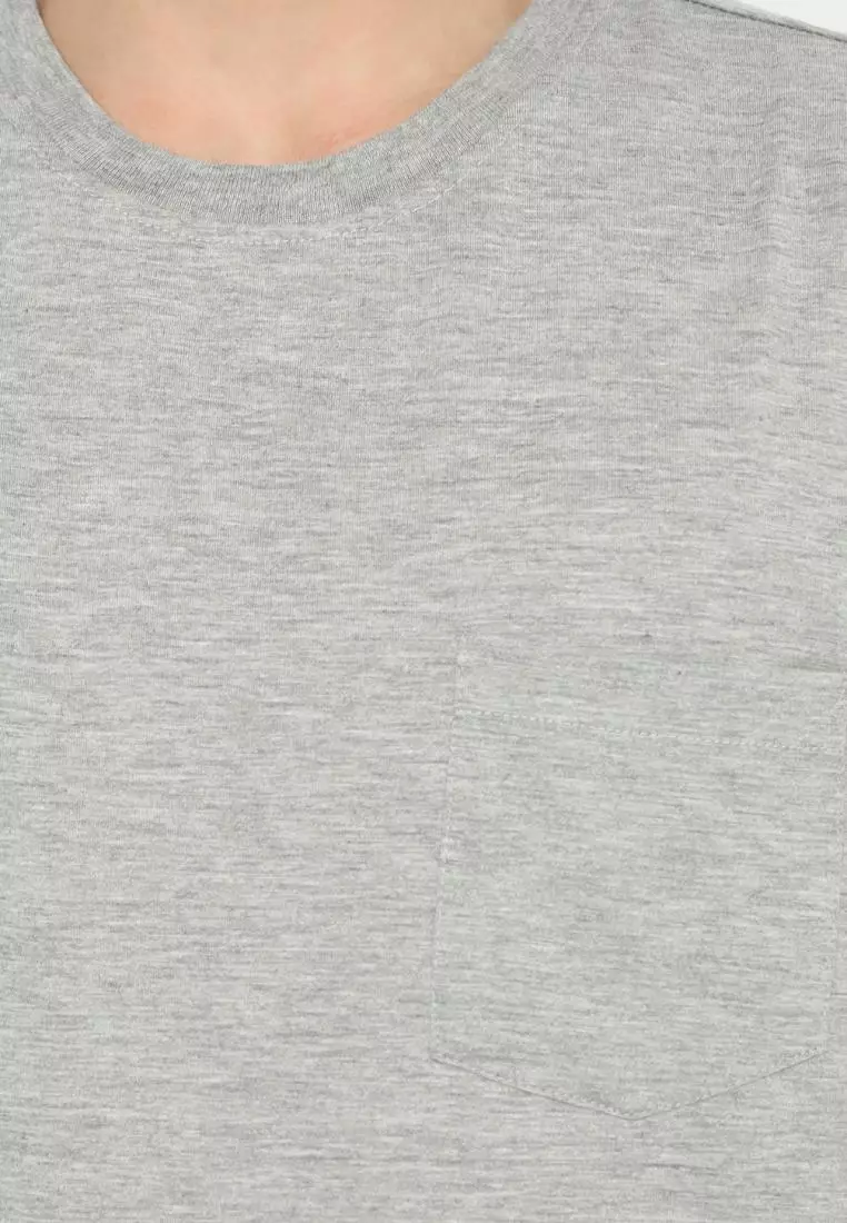 MATSUDA Kaos Polos Pocket T Shirt Cotton Chuo