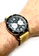 EGLANTINE black and brown and silver EGLANTINE® Terrenz Unisex Steel Quartz Watch Black Dial on Light Brown Leather Strap D65D5AC0C61DA2GS_6