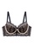 QuestChic black and white and multi and beige Evelyn Wide Band Underwired Soft Lace Bra 069D0USF301760GS_1
