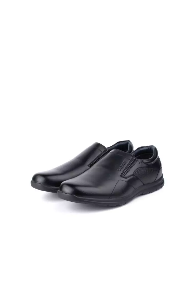 Mens casual black loafers store
