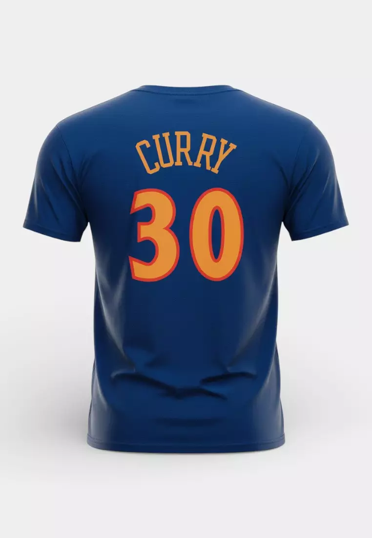 #30 Stephen Curry Golden State Warriors Men's T-Shirt - Player Name & Number Tee