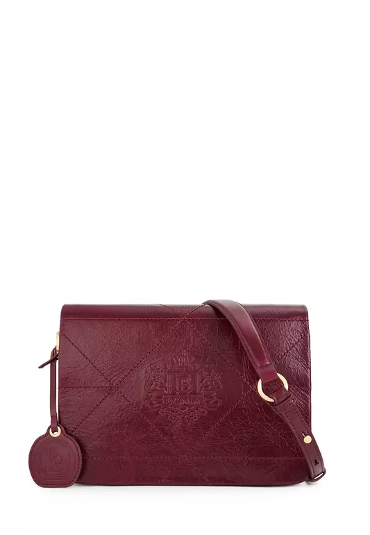 Magenta Purple Eartha Crossbody Bag