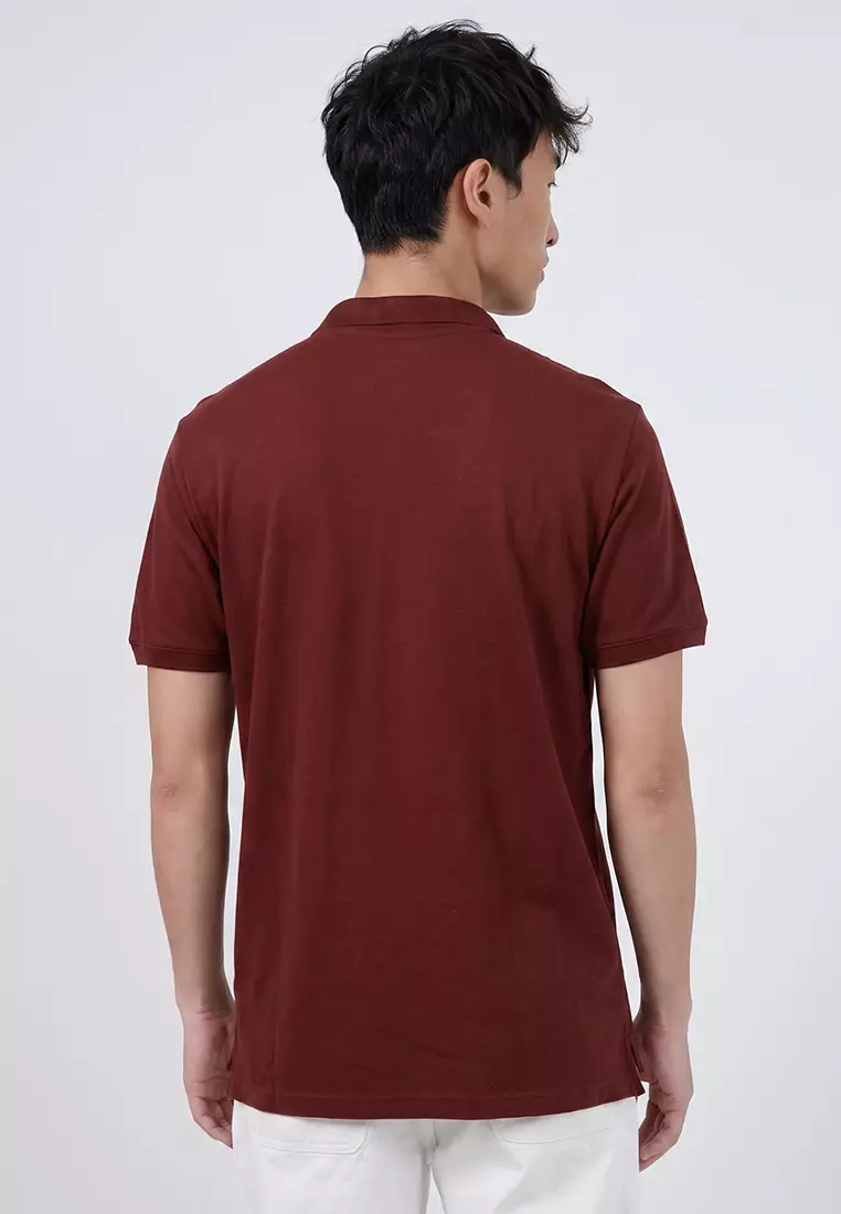 Logo Pique Polo Shirt