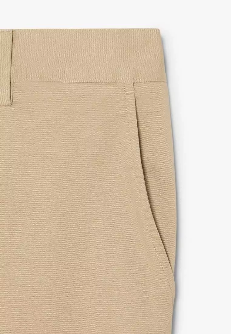 Slim Fit Stretch Twill Chino Pants