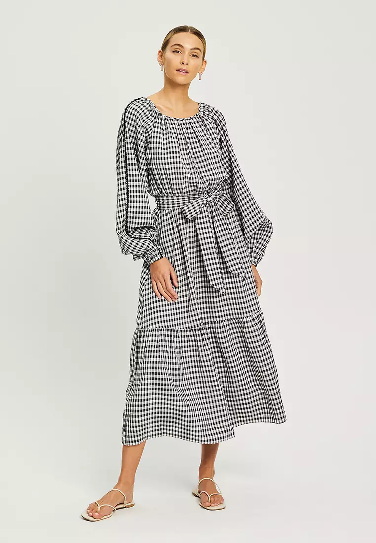 The Fated Damaris Midi Dress ZALORA
