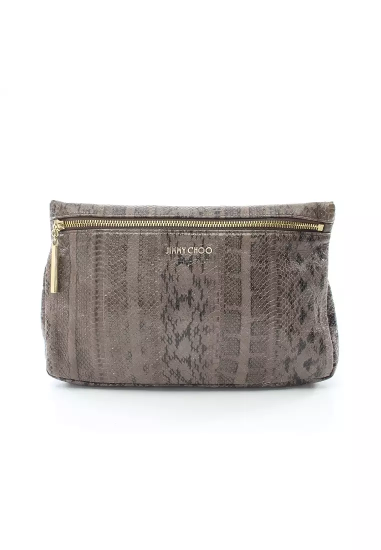 Jimmy choo sales snakeskin purse