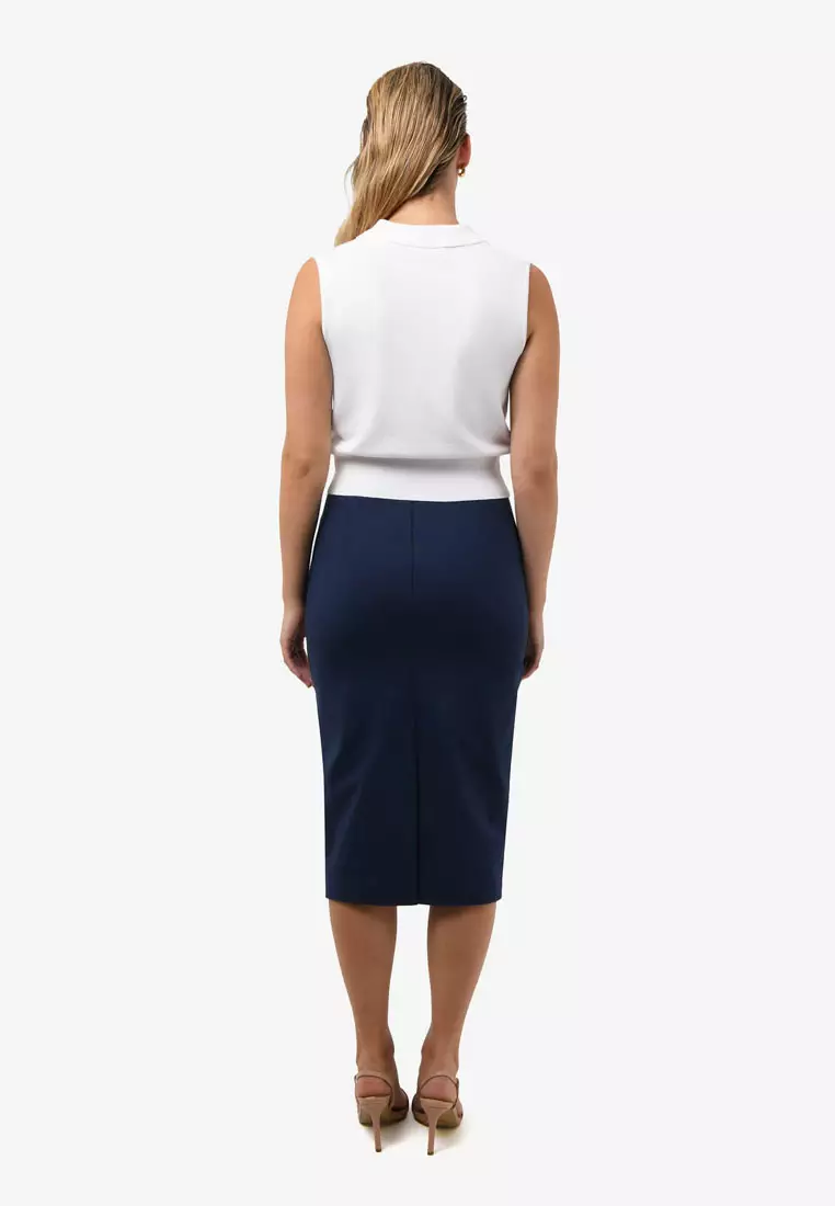 Safira Midi Pencil Skirt
