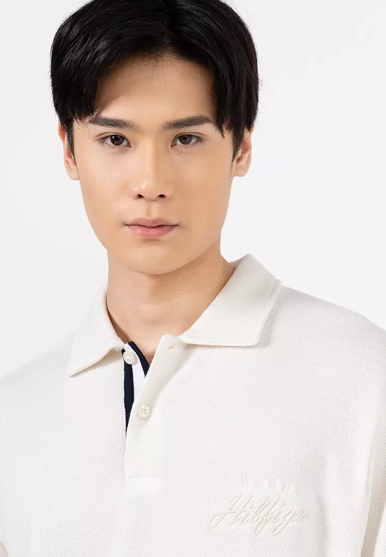 平紋針織標準剪裁POLO恤 - TH Mainline