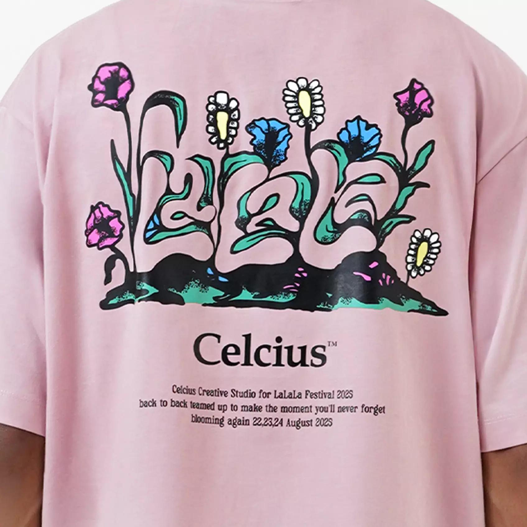 CELCIUS LALALA Seed T-Shirt Oversize LIN001705C Pink