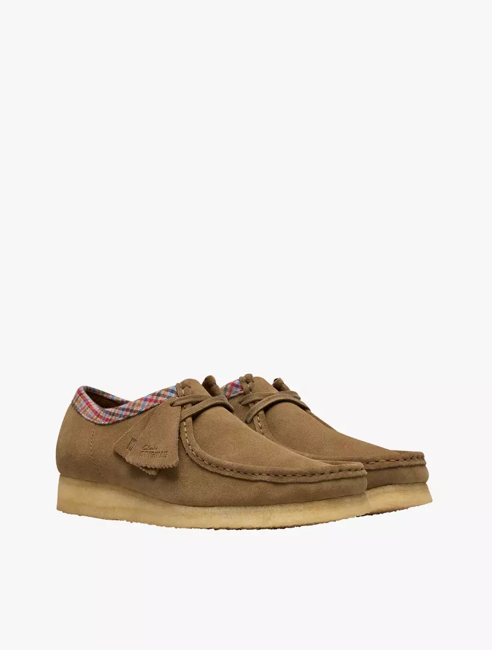 Clarks Wallabee Dark Taupe Combi