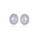 Glamorousky white Elegant Brilliant Geometric Oval Stud Earrings with Cubic Zirconia 9F527AC2F0FD30GS_1