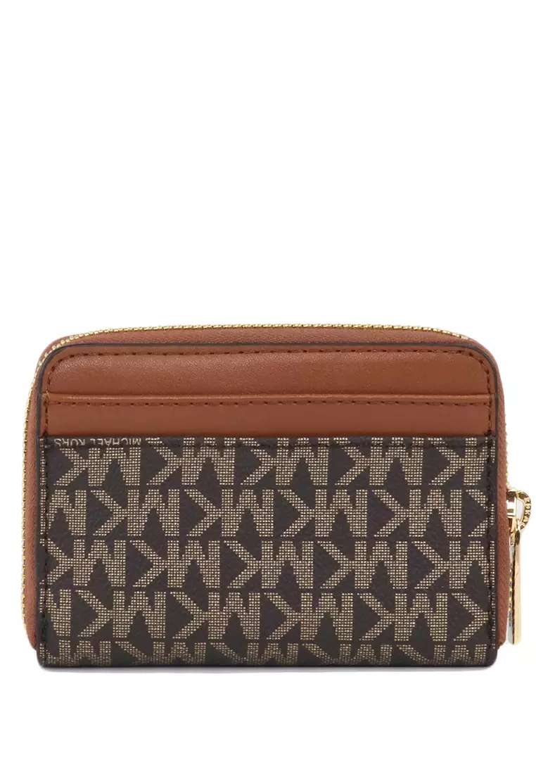 Jet set travel 2025 card holder michael kors