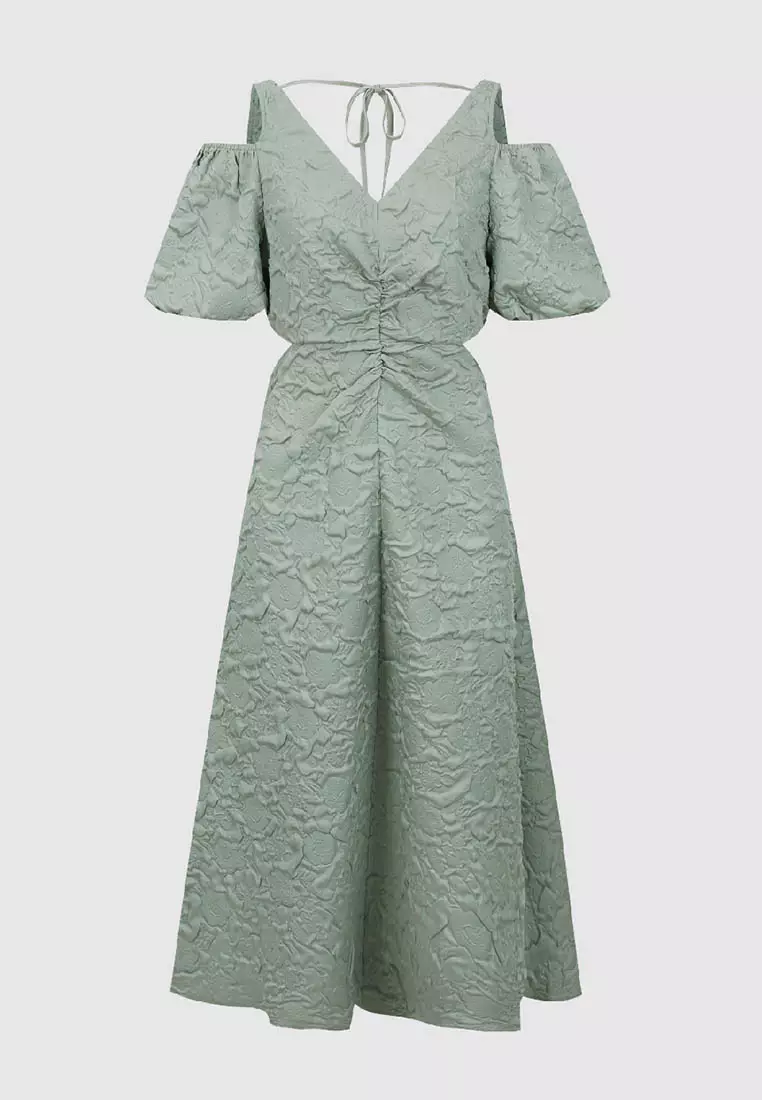 V-Neck A-Line Dresses