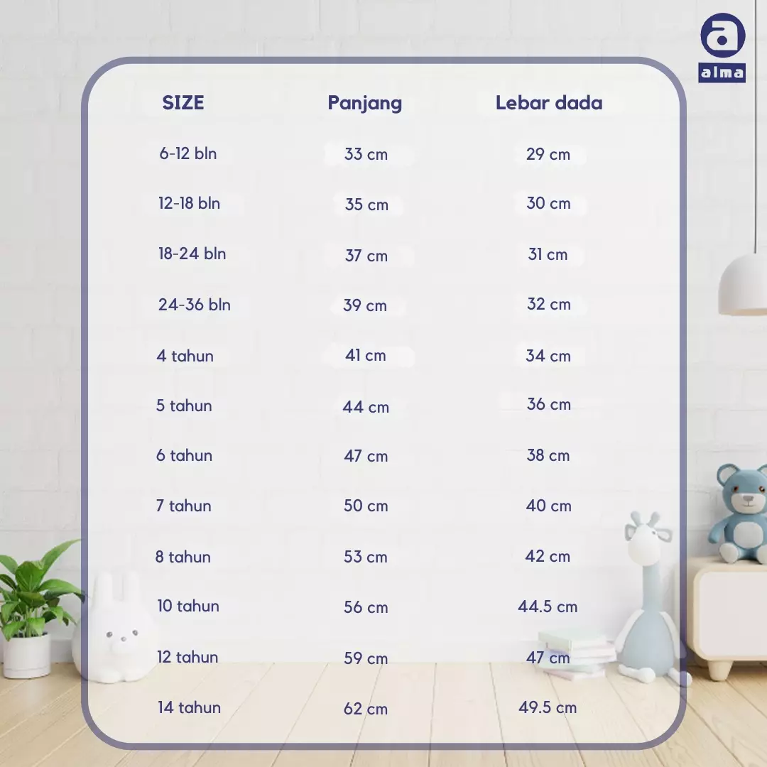 Alma Kids & Baby Sleeve Logo Tee Black