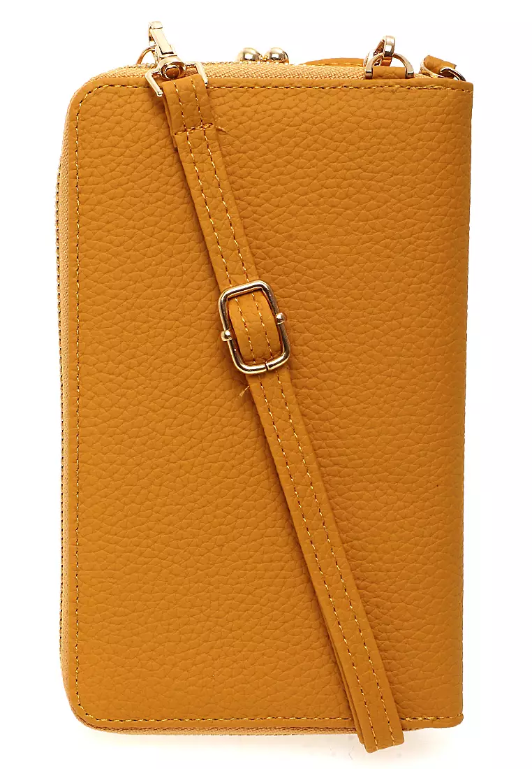 Sling Bag Tas Selempang Wanita Mini Design Many Slot Material Leather Kulit ORIGINAL