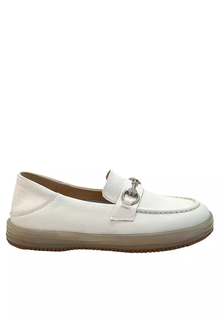 Discount on Twenty Eight Shoes  shoes - SKU: Horsebit Grain Leather Loafers Bs2193