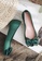 Twenty Eight Shoes green Two Tones Bow Jelly Rain Shoes VR1838 D51ADSH71C07A0GS_4