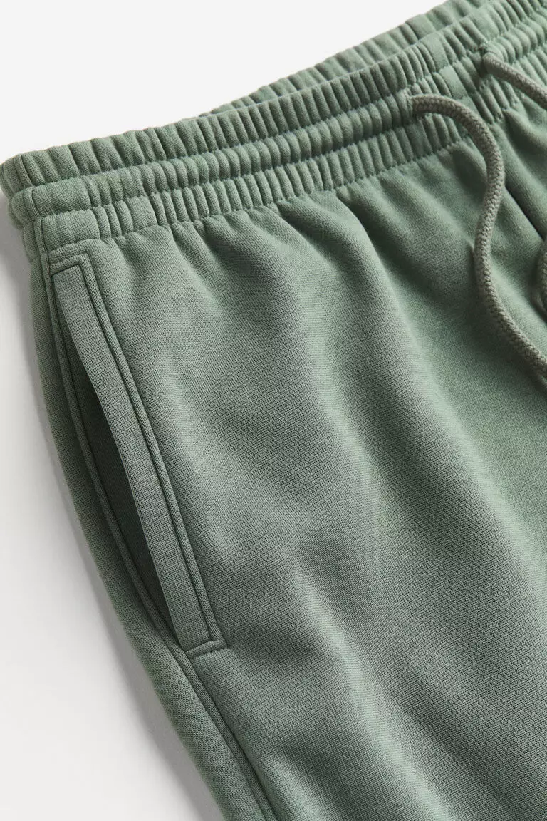 High-waisted joggers