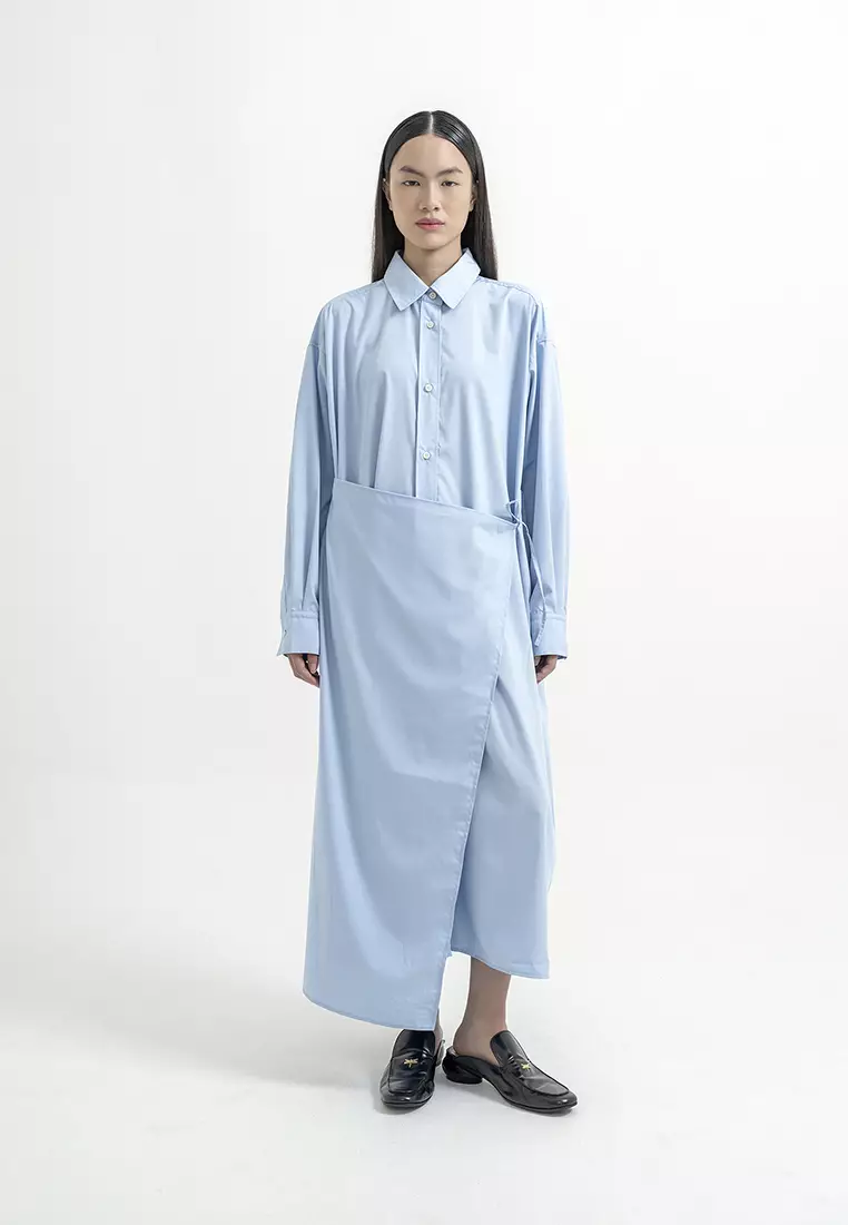 BOWN - Nuo Apron Shirt Dress