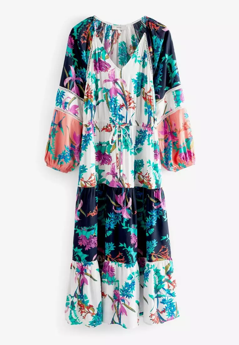 Buy NEXT Long Sleeve Maxi Dress 2024 Online ZALORA Singapore
