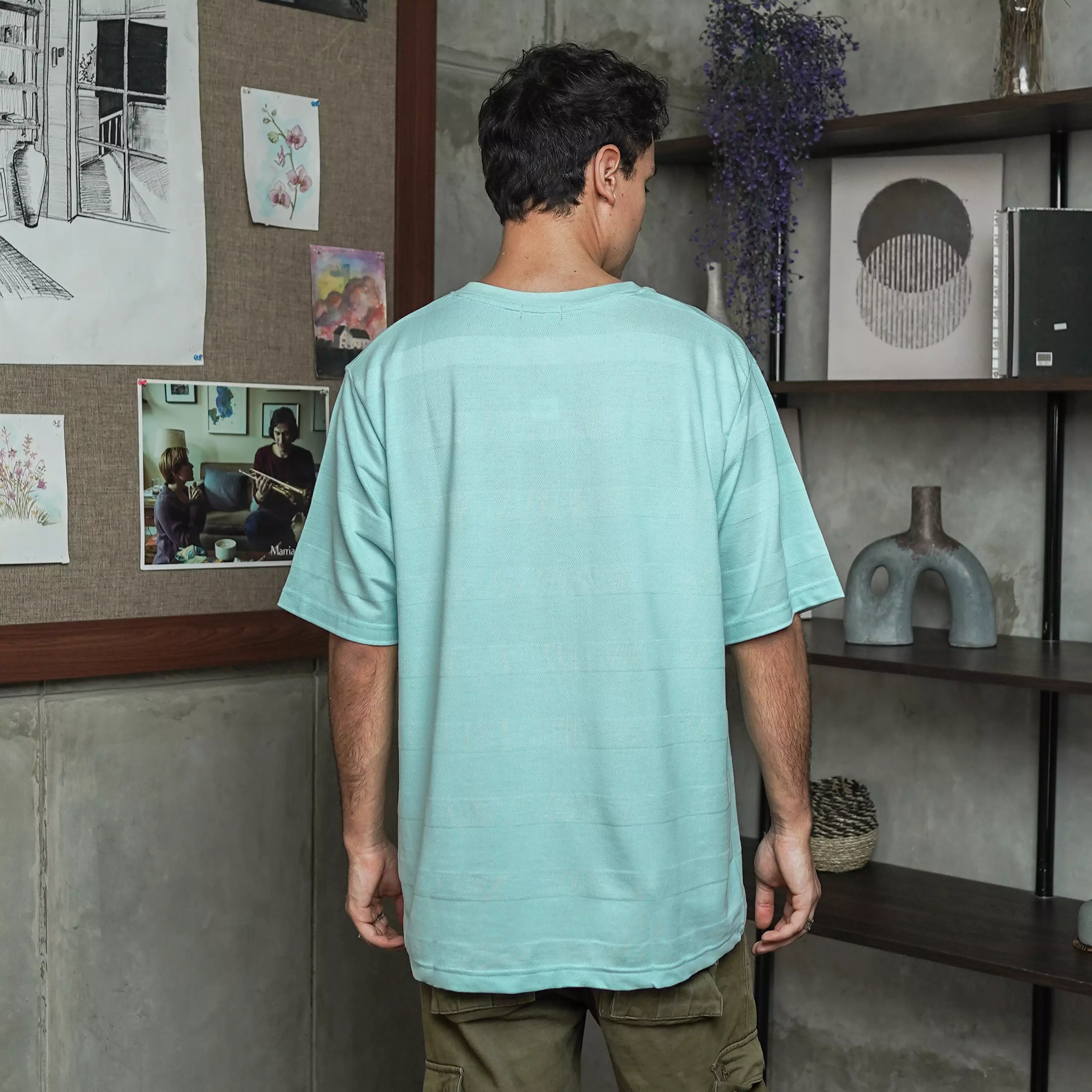 MATSUDA Kaos Oversize 20s Polos T shirt Katun Okaya