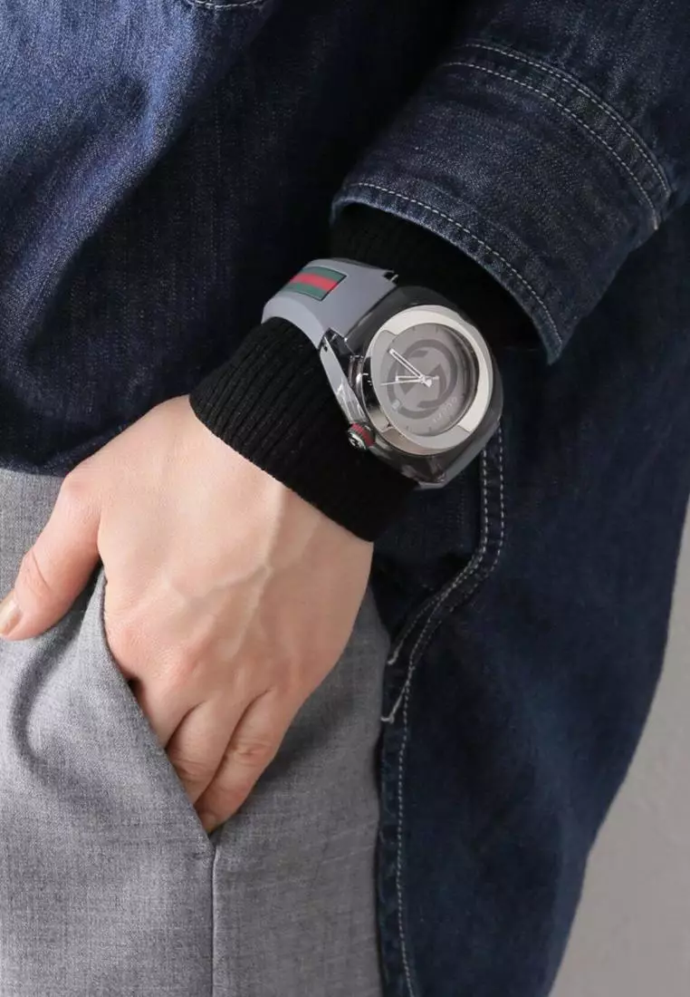 Jam Tangan Wanita Gucci Sync Gray XXL