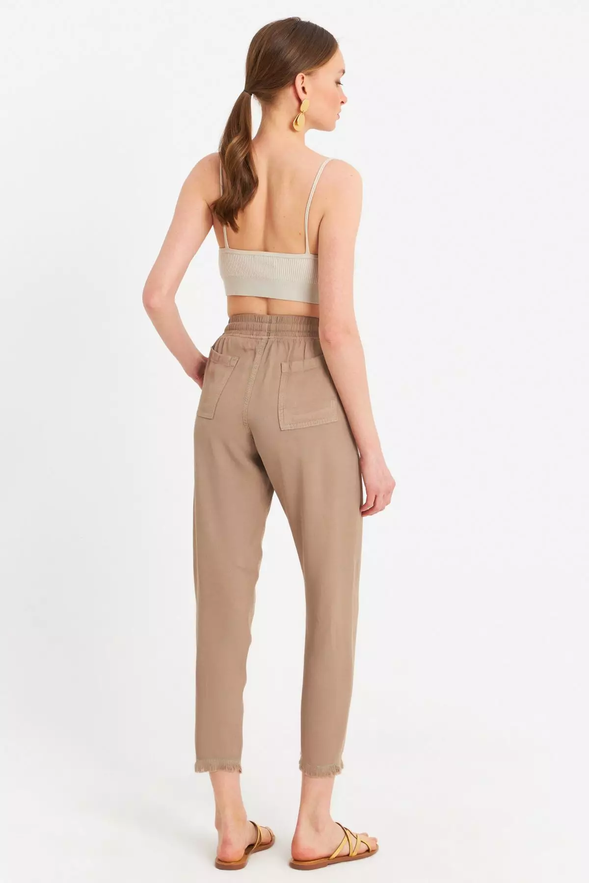 Elastic Waist Trousers