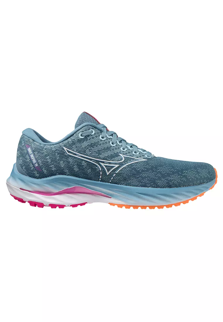 Discount on MIZUNO  shoes - SKU: Wave Inspire 19 D Wide Women J1GD234621 Running Shoes