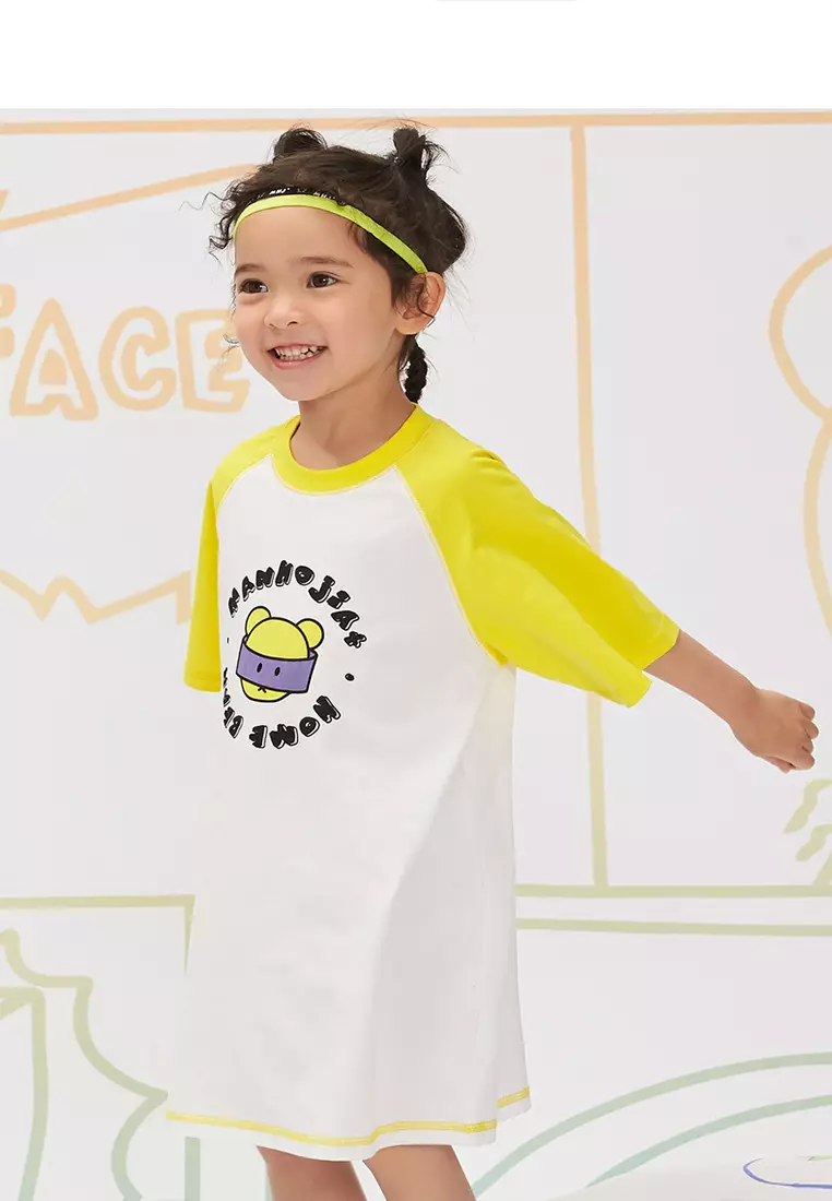 女童家居服儿童家居服A摆连衣裙睡衣裙