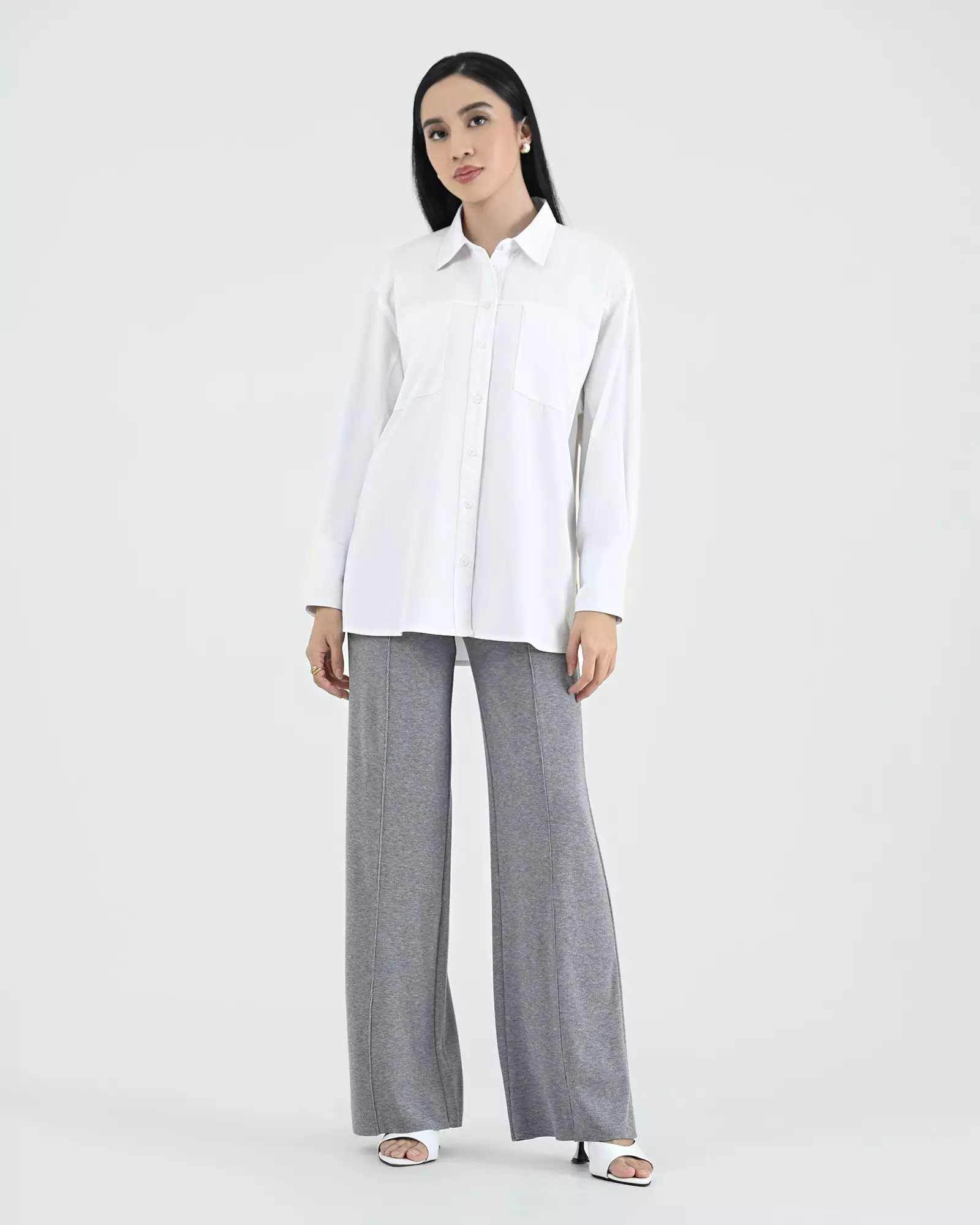 Geulis.id NIDI SHIRT - Brokenwhite