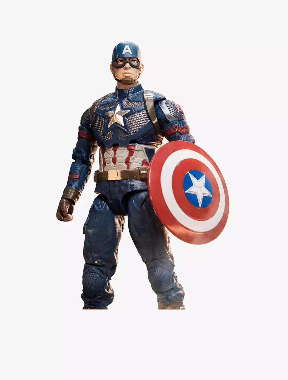 Marvel ZD Toys New Captain America with Plastic Holder - ZDT1904-01