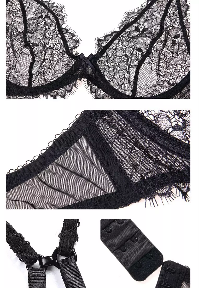 Buy Dear Eve Lingerie Pluma Lace Underwire Bra Online Zalora Malaysia