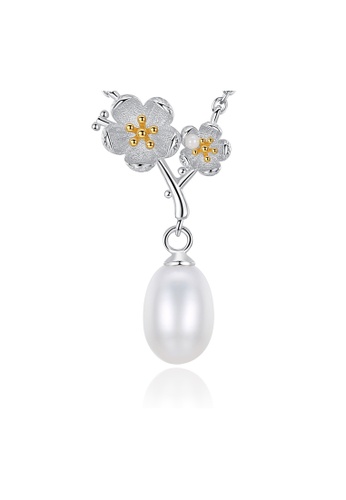 SUNRAIS silver High-grade colored stone silver fashion necklace E928DACBCC820EGS_1