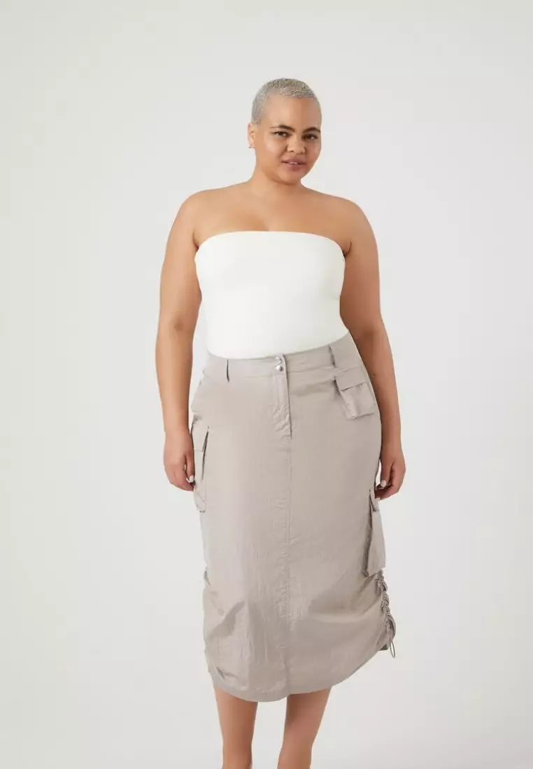 Forever 21 plus size pencil skirts top