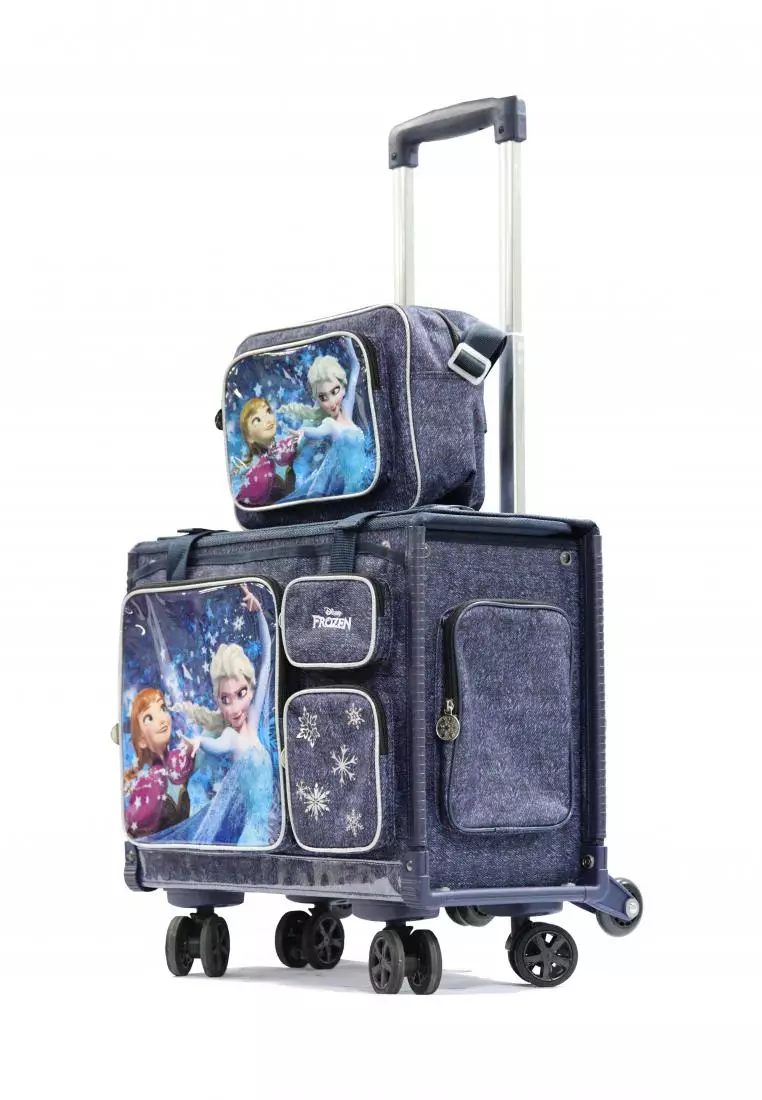 Buy Disney Frozen Box Type Trolley Bag 2024 Online